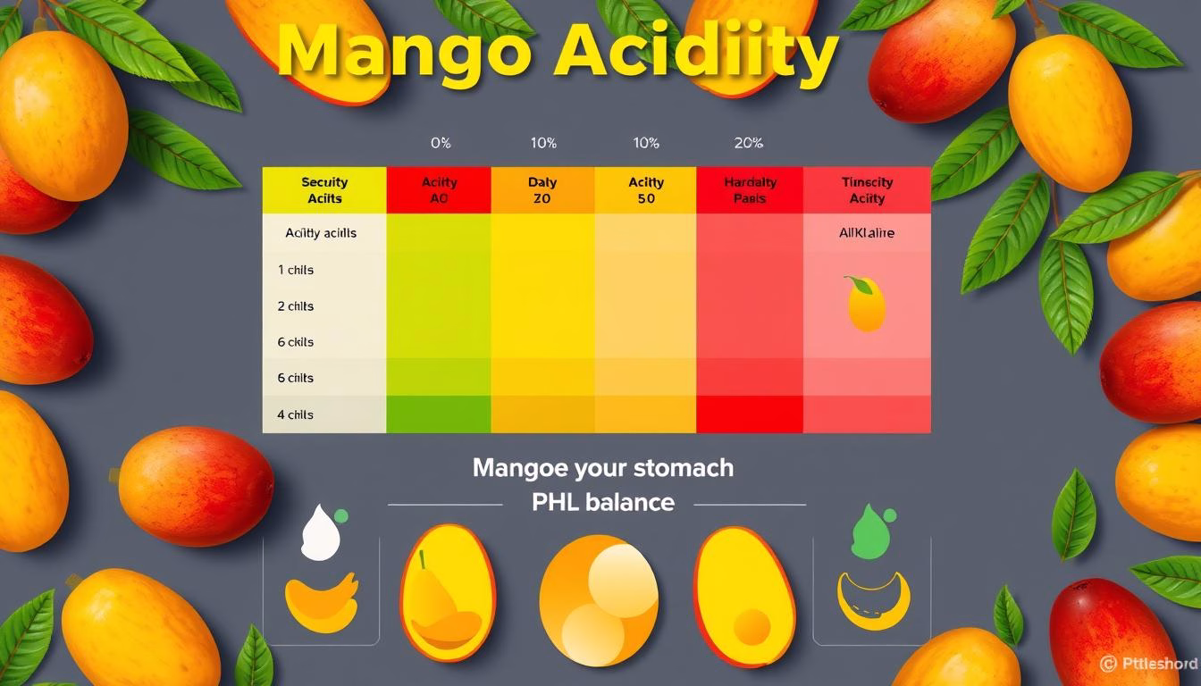 mango acidity chart