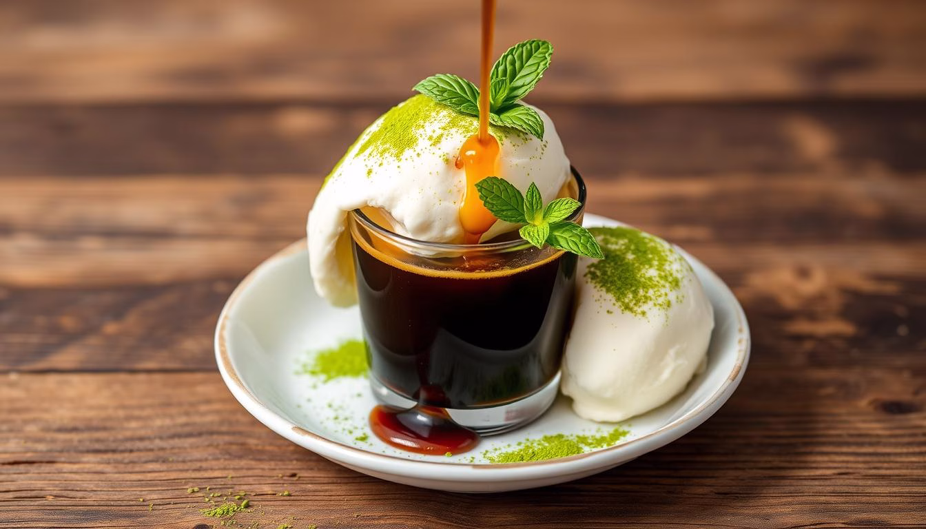 matcha affogato recipe