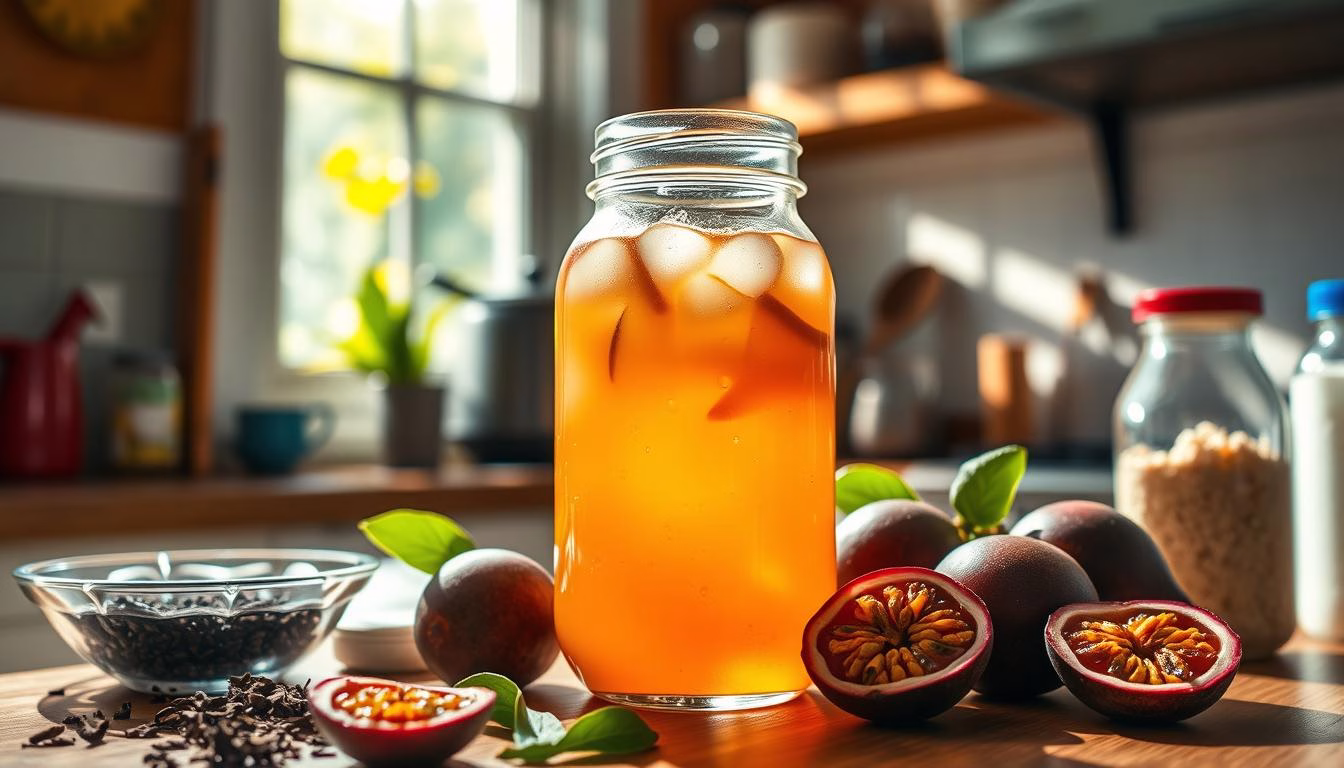passion fruit kombucha recipe
