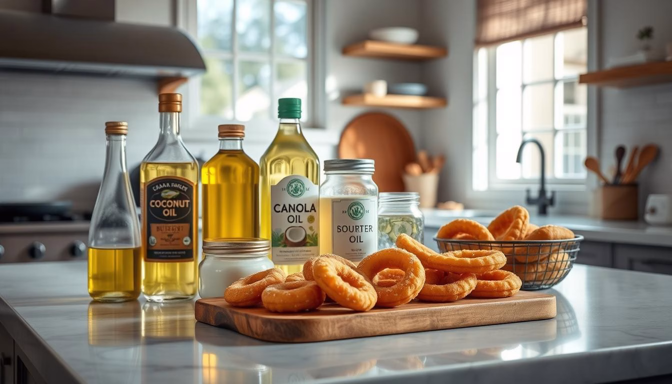 selecting oils for deep frying desserts