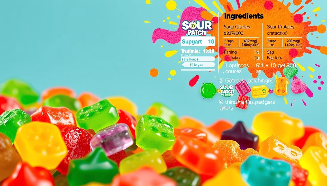 sour patch kids nutrition