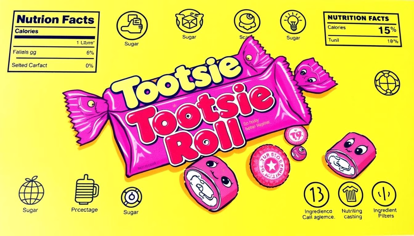 tootsie rolls nutrition facts