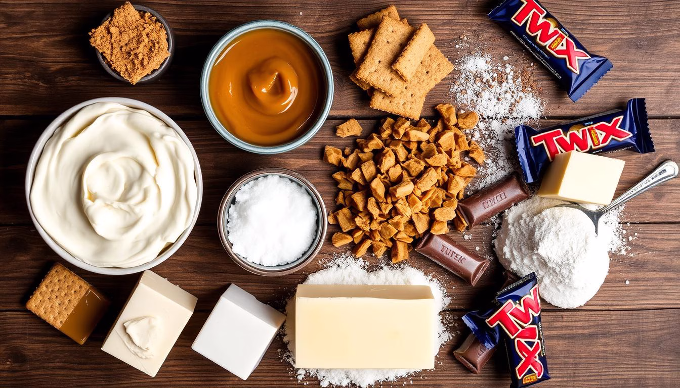 twix cheesecake ingredients