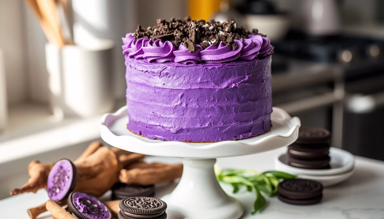 ube oreo cake recipe