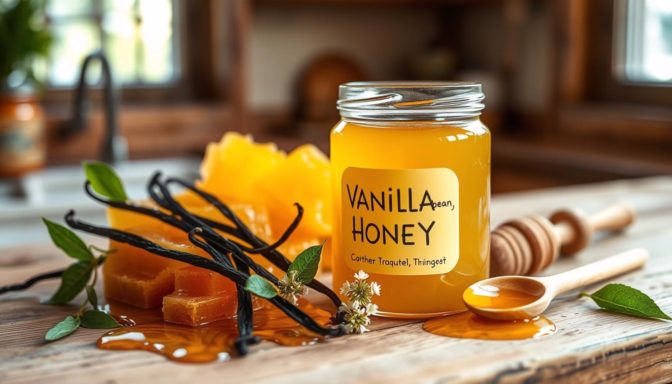 vanilla bean honey recipe