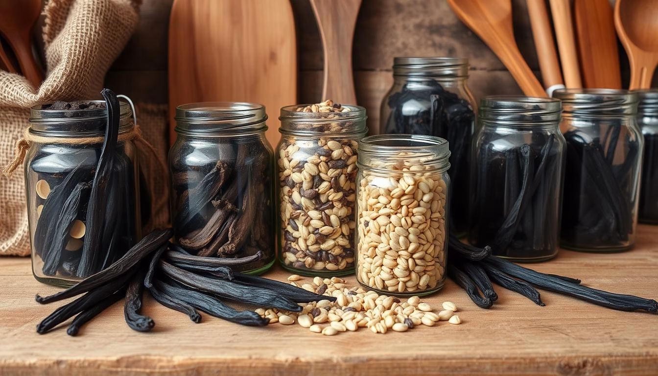 vanilla beans storage