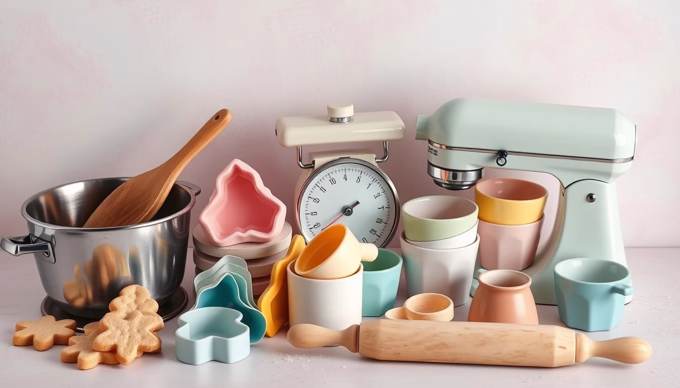 vintage baking equipment