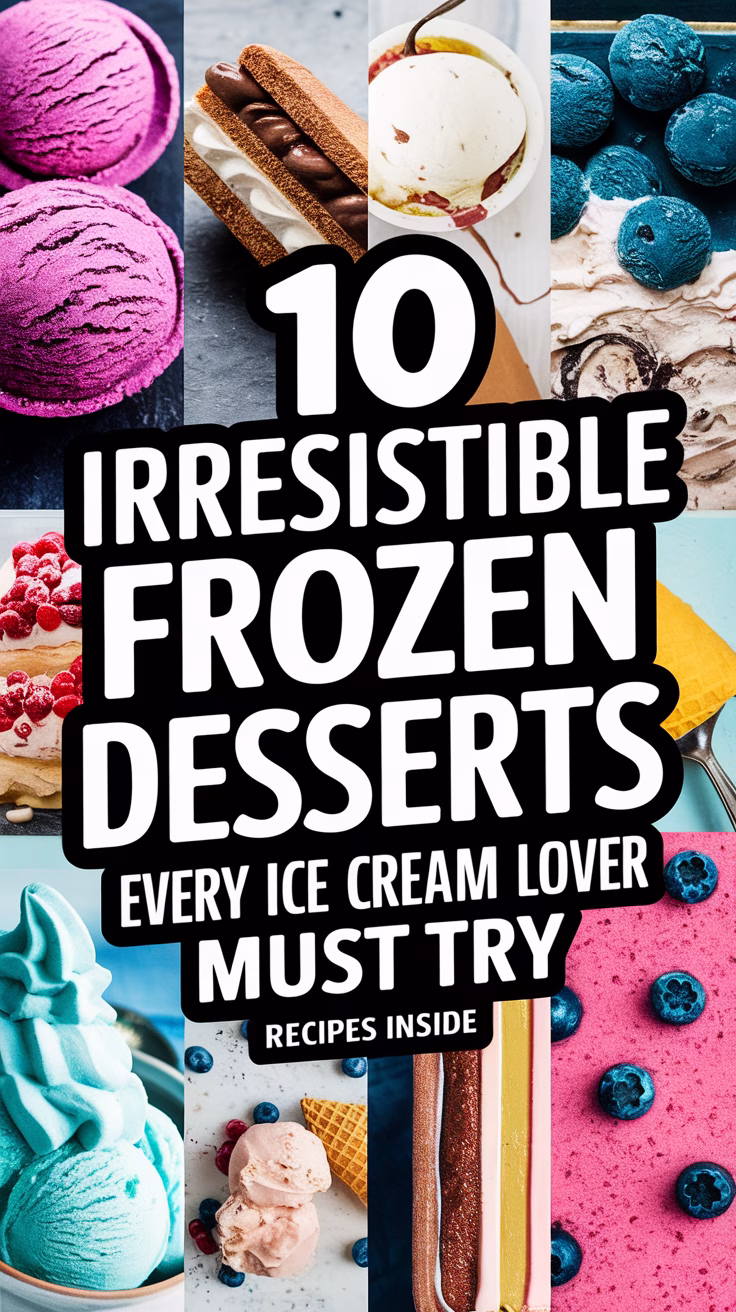 10 Irresistible Frozen Desserts Every Ice Cream Lover Must Try png