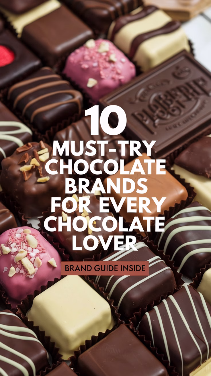10 Must-Try Chocolate Brands for Every Chocolate Lover