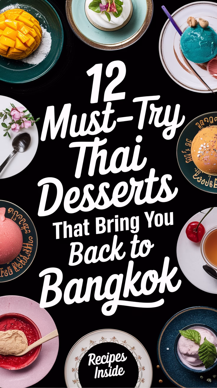 12 Must-Try Thai Desserts That Taste Bring You Back To Bangkok
