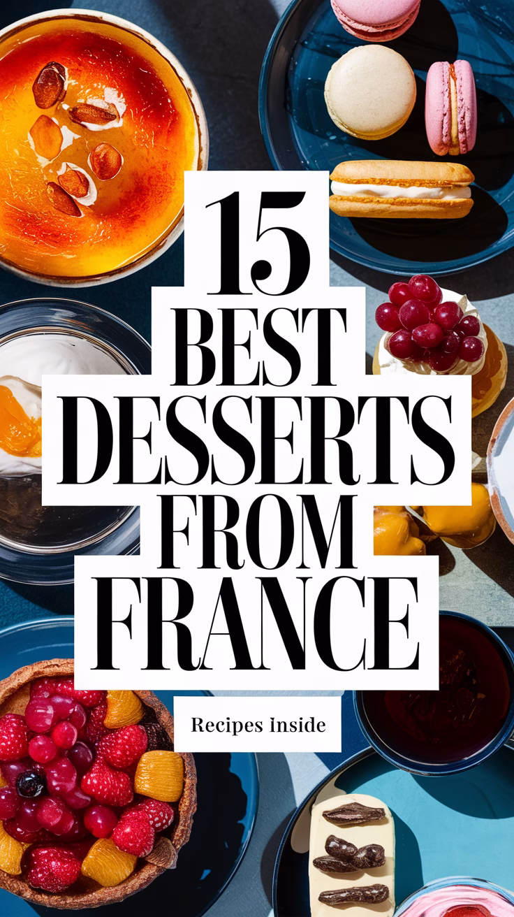 15 Best Desserts From France
