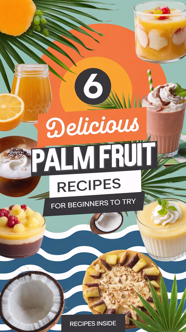 6 Delicious Palm Fruit Recipes for Beginners to Try