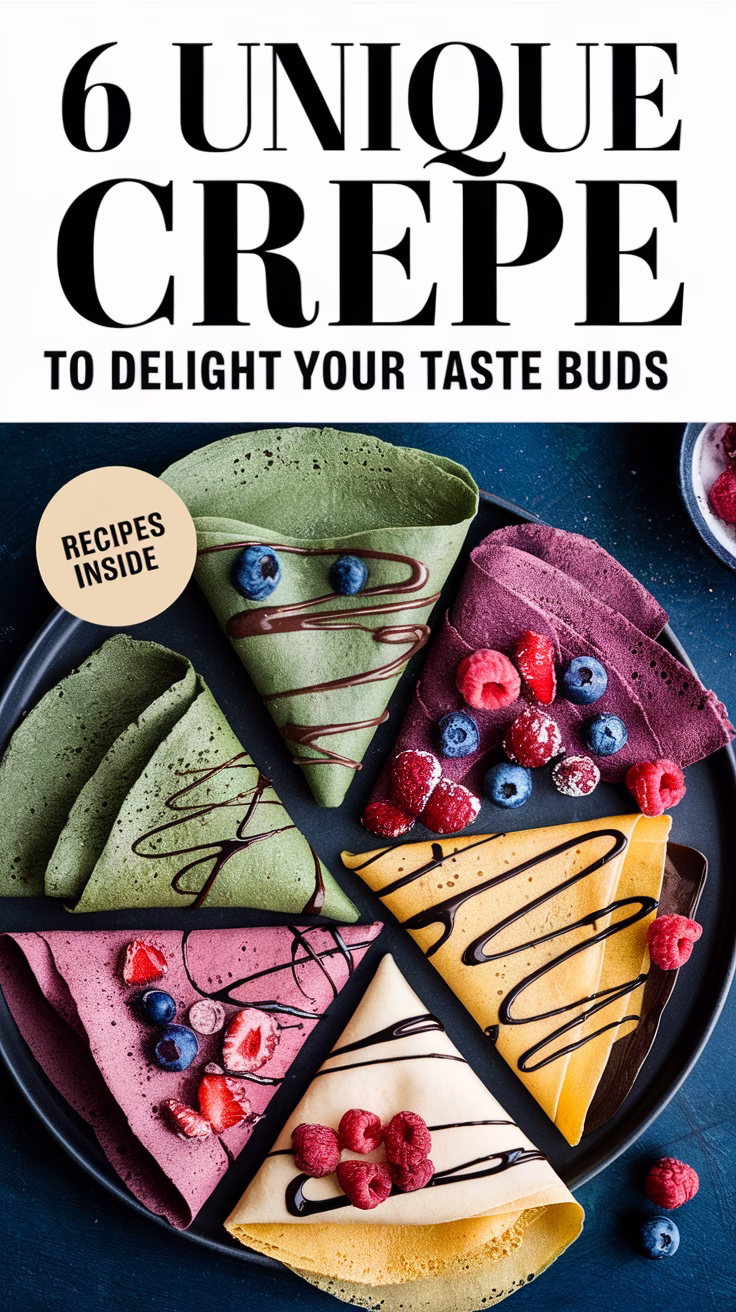 6 Unique Crepe Recipes to Delight Your Taste Buds