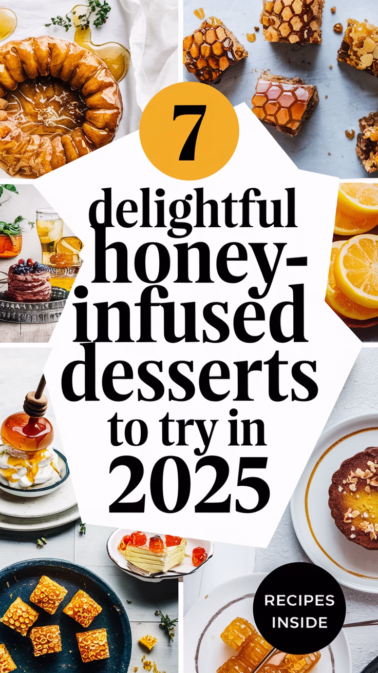 7 Delightful Honey-Infused Desserts to Try in 2025