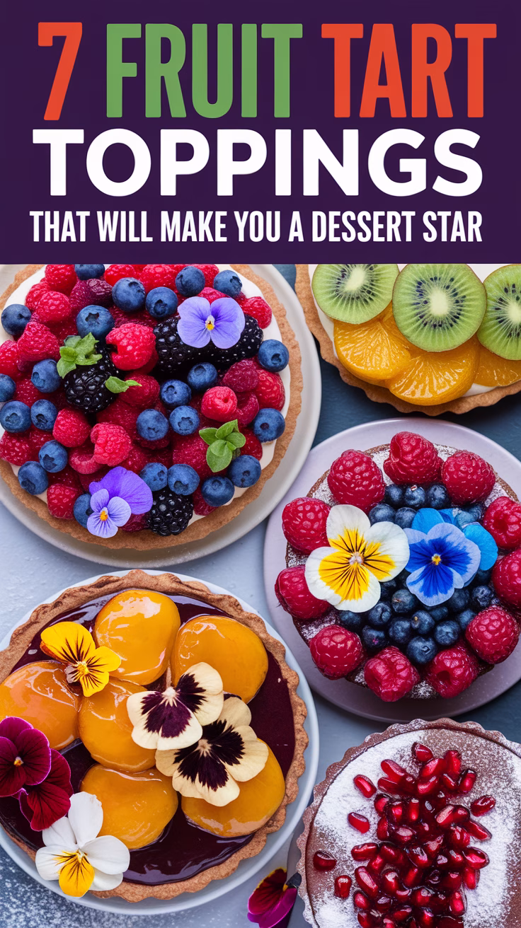 7 Fruit Tart Toppings That Will Make You a Dessert Star