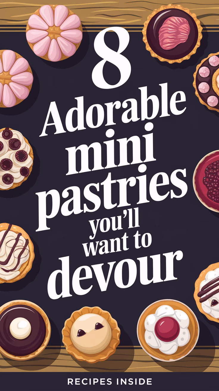 8 Adorable Mini Pastries You’ll Want to Devour