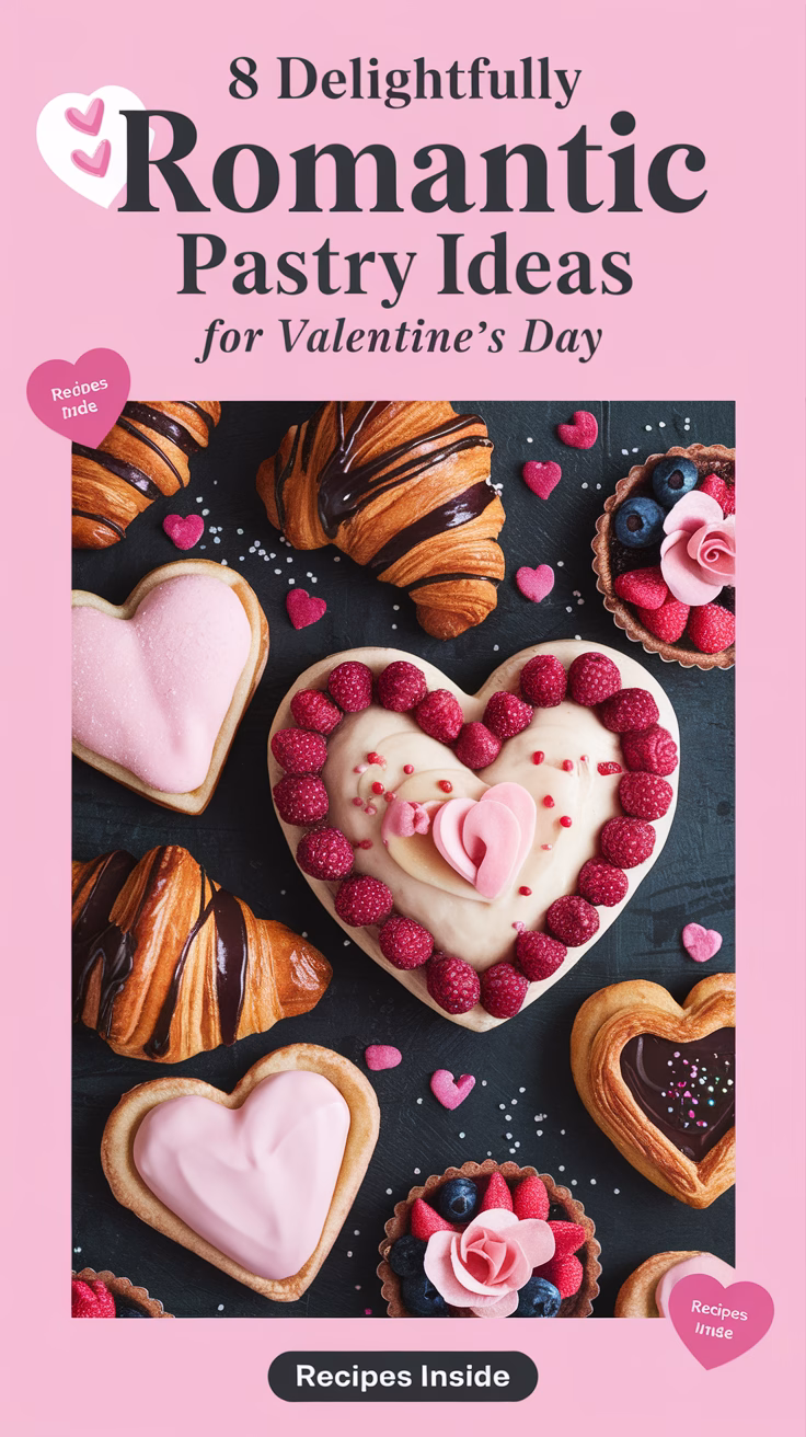 8 Delightfully Romantic Pastry Ideas for Valentine's Day