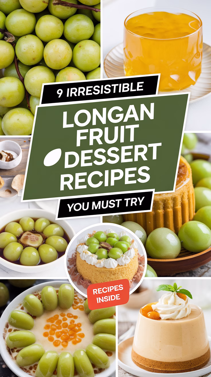 9 Irresistible Longan Fruit Dessert Recipes You Must Try
