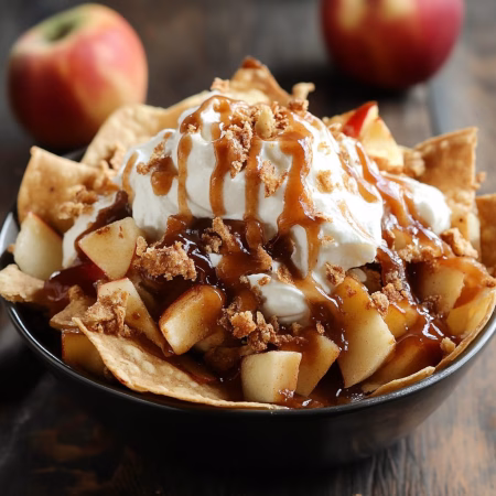 Apple Pie Nachos