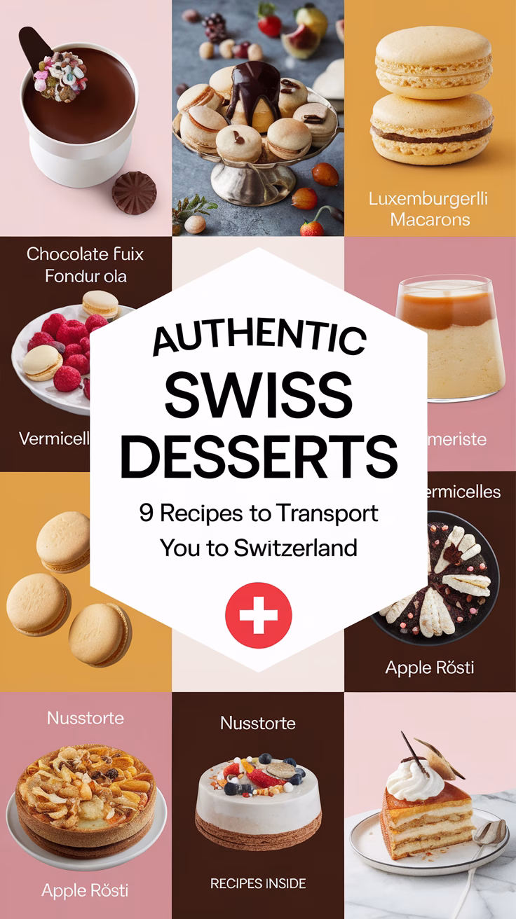 Authentic Swiss Desserts 9 Recipes to Transport You to Switzerland