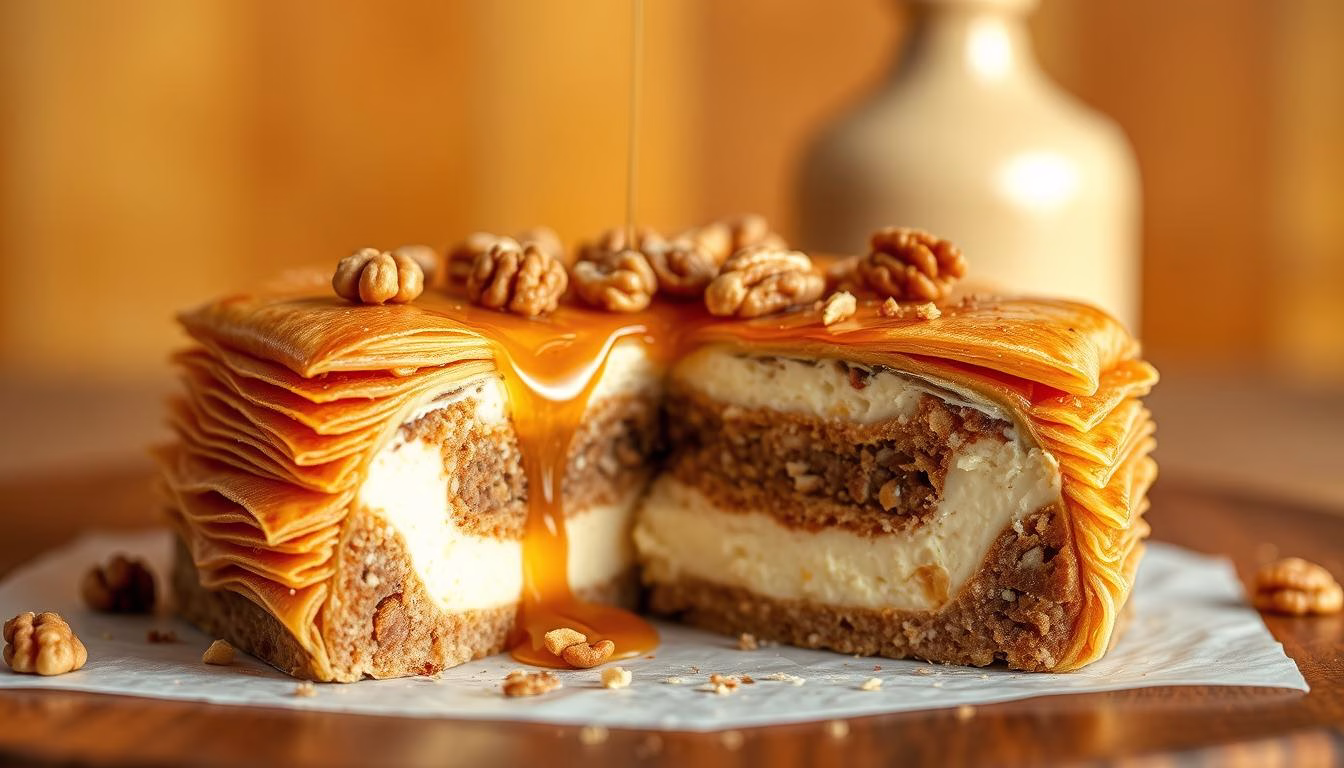 Baklava Cheesecake Fusion