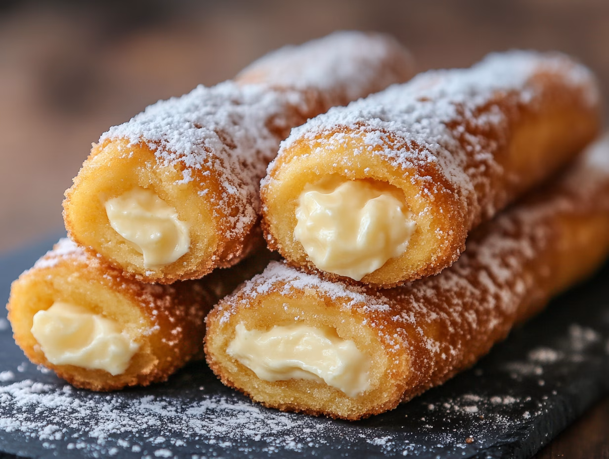 Bavarian Cream Filled Churros