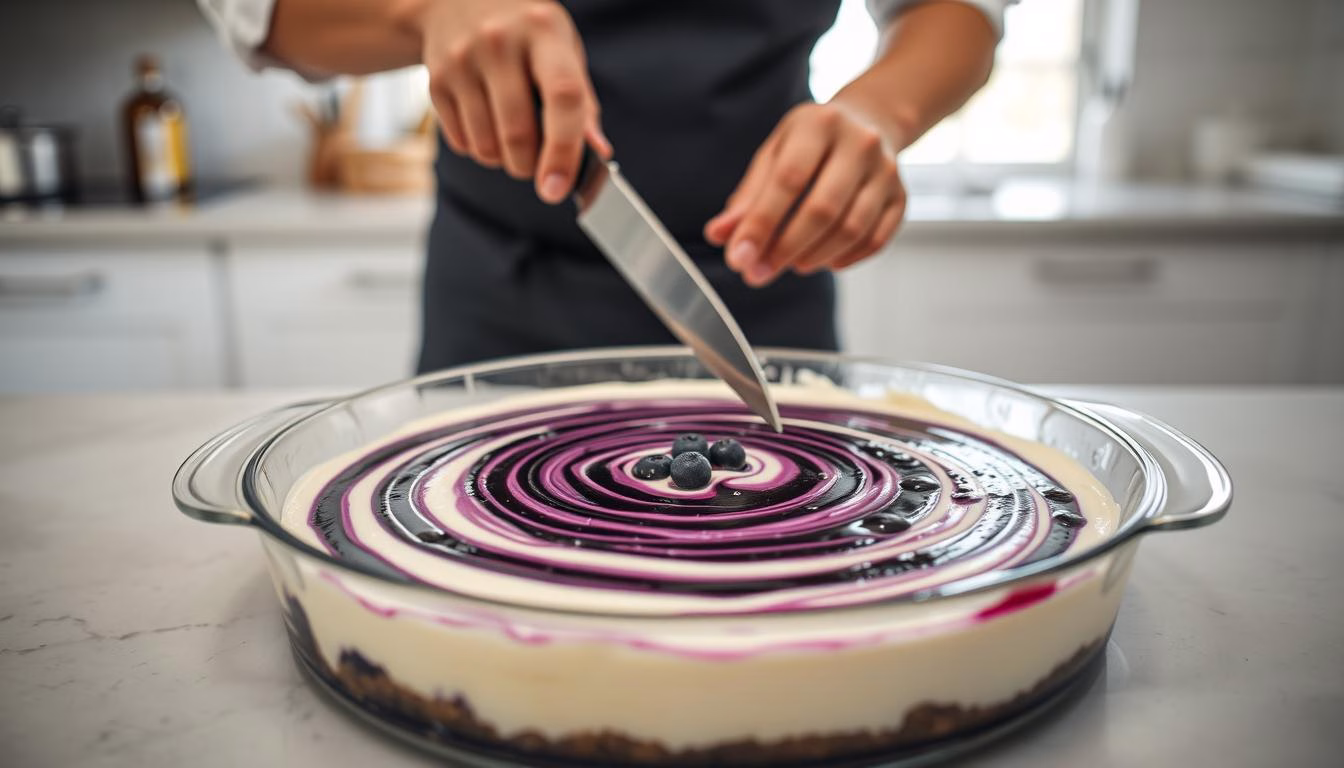 Blueberry Cheesecake Preparation Timeline