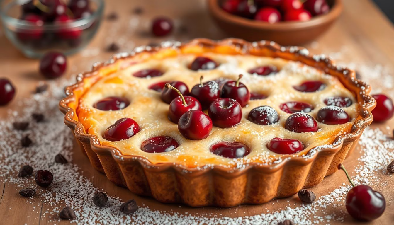 Clafoutis with Cherries