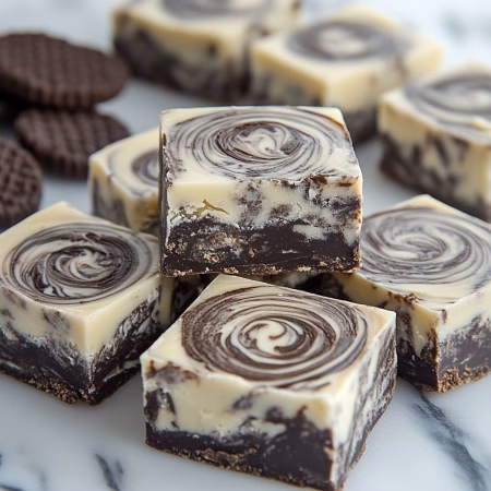 Cookies And Cream Swirl Fudge