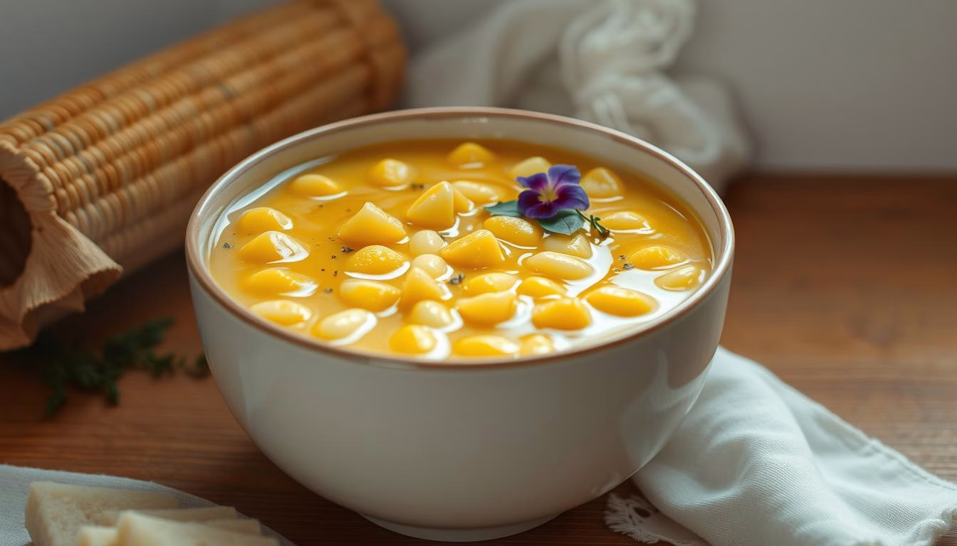 Corn Soup (Sweetened)