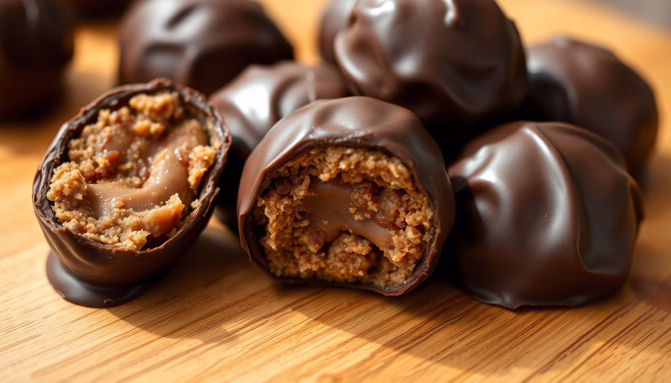 Easy Chocolate-Covered Bourbon Balls Recipe