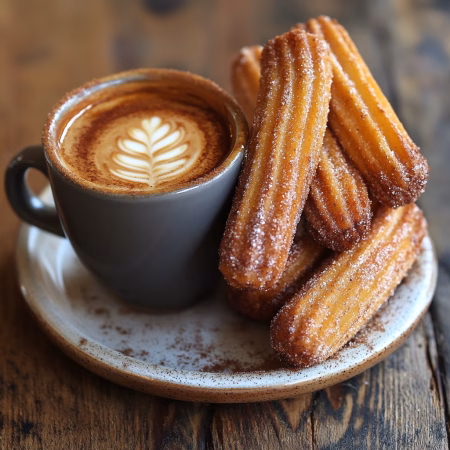 Homemade Coffee Churro Dough Recipe
