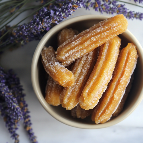 Honey Lavender Churro Dough Recipe