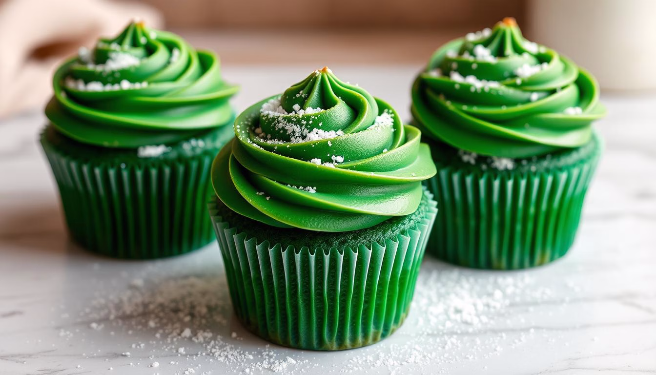 How To Make Green Velvet Cupcakes At Home, Simple And Easy