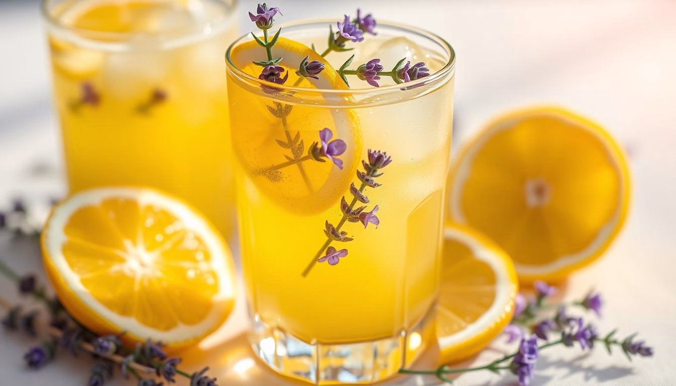 Lavender Honey Lemonade