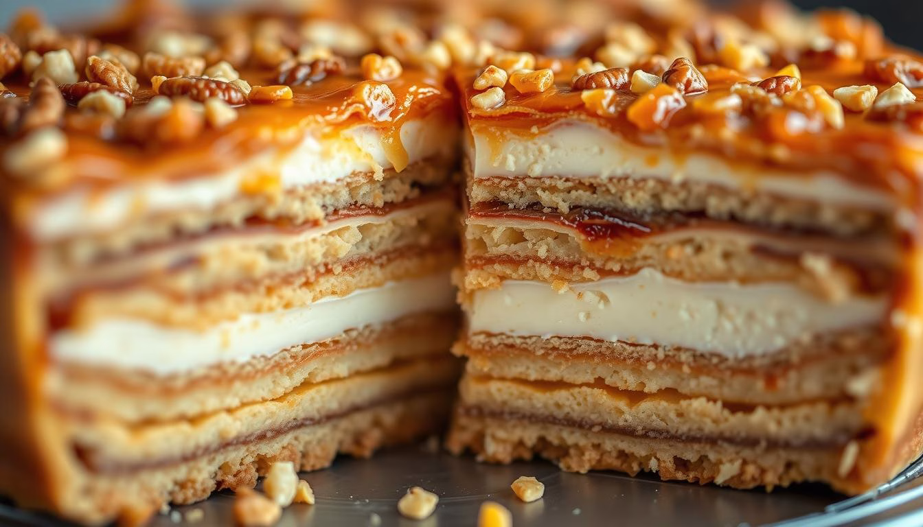 Layering Techniques for Baklava Cheesecake