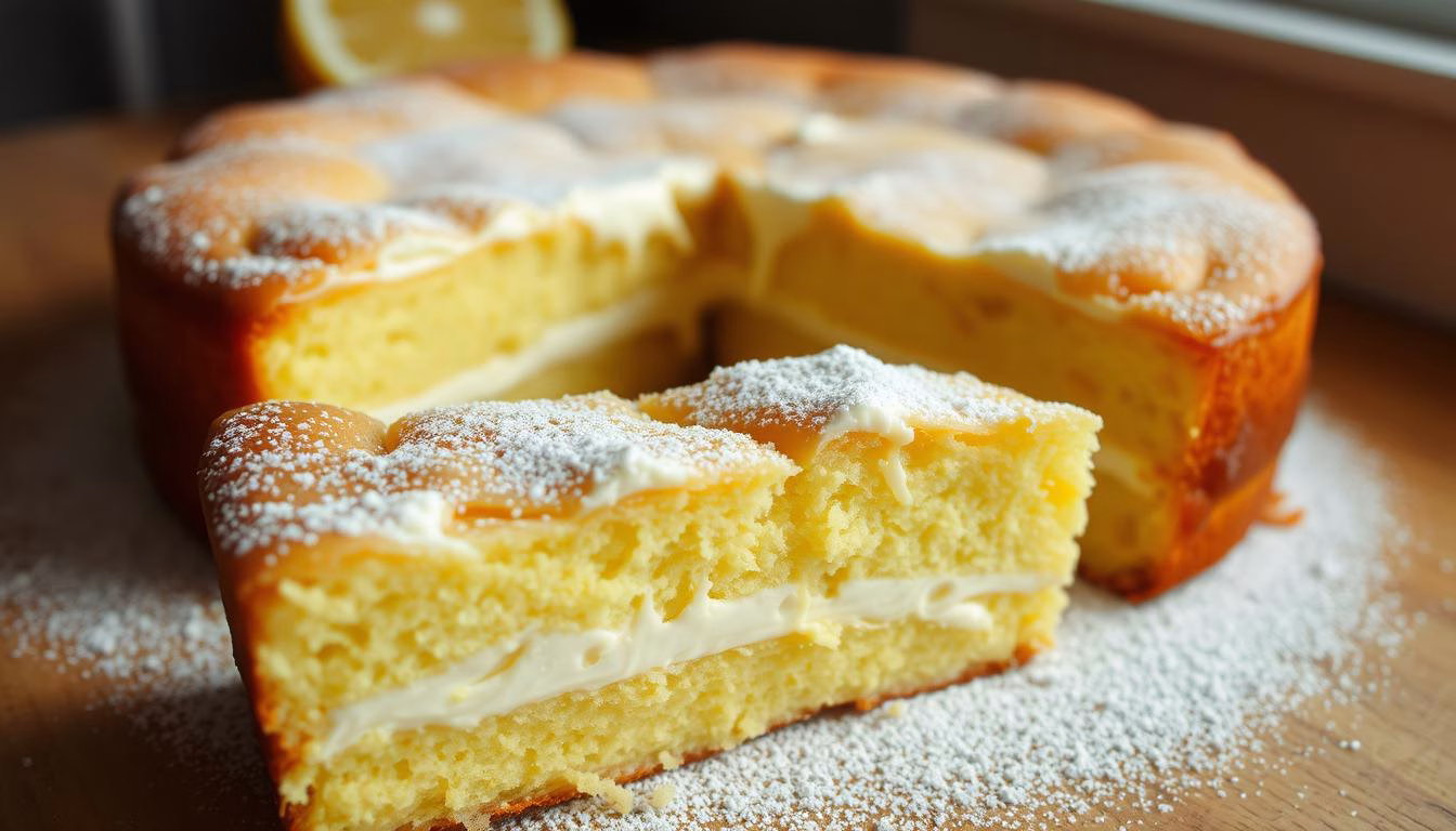Lemon Cream Cheese Dump Cake Recipe