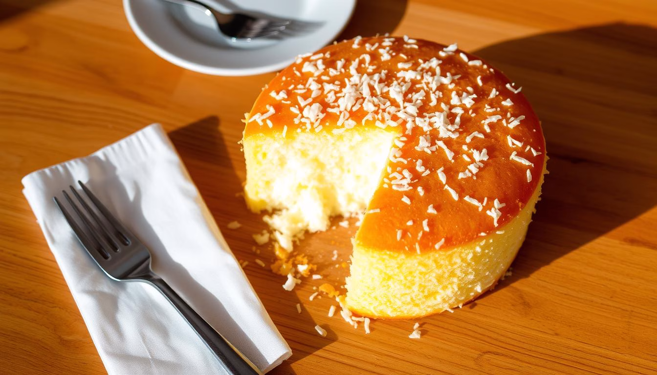 Putu Ayu: Steamed Coconut Cake