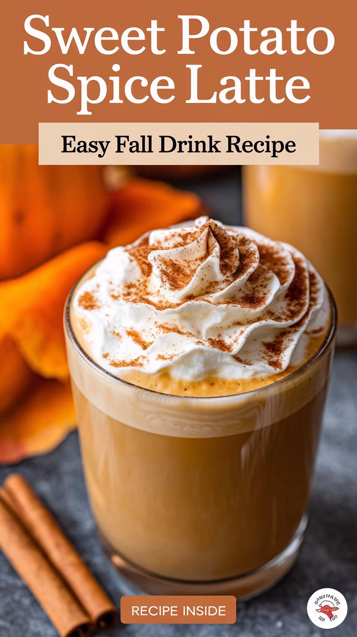 Sweet Potato Spice Latte Easy Fall Drink Recipe png