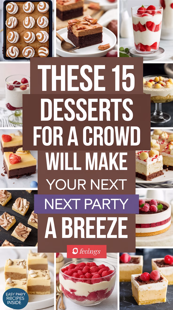 These 15 Desserts For A Crowd Will Make Your Next Party A Breeze