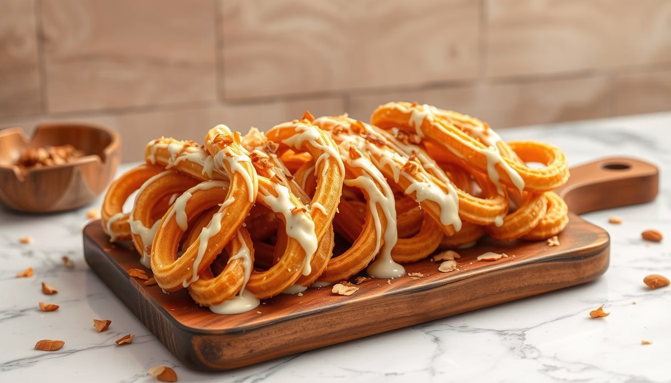 White Chocolate Churros Serving Suggestions