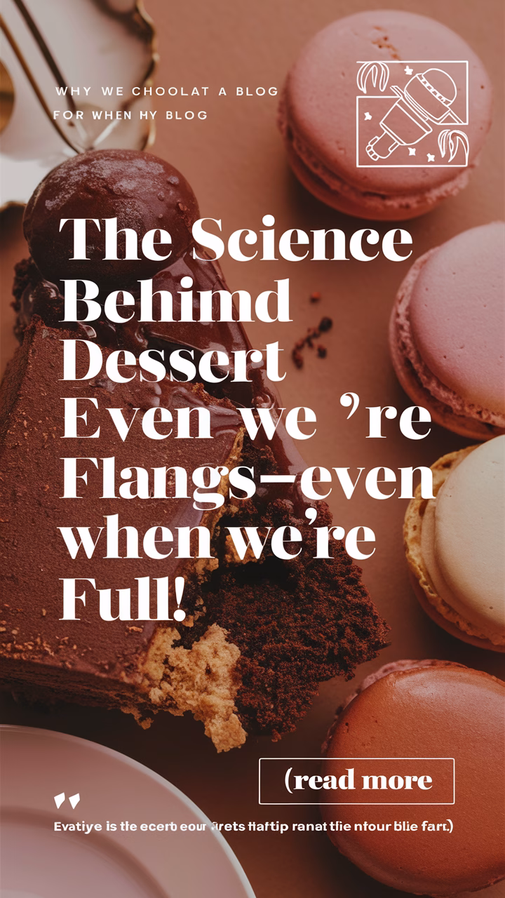 ## Why We Crave Dessert Even When We’re Full, Explained by Science Ever find yourself completely stuffed after a meal, yet somehow magically making room for dessert? You're not alone! It's a universal experience, and recently, scientists at the Max Planck Institute for Metabolism Research have shed some light on the fascinating reasons behind our seemingly insatiable sweet tooth. Their groundbreaking study delves into the neural mechanisms that drive our dessert cravings, even when our stomachs are telling us otherwise. This might just be the secret to finally understanding—and perhaps managing—our sugar consumption. ### Unlocking the Sweet Mystery: The Role of POMC Neurons So, what exactly is going on in our brains when we reach for that extra slice of cake? The key players in this scenario are **POMC neurons**, a group of cells in the brain known for their role in regulating appetite and energy balance. What the researchers discovered is that these neurons have a surprising dual function. * **Signaling Fullness:** Initially, POMC neurons kick into gear after a meal, sending signals that we're full and should stop eating. * **Triggering Sugar Cravings:** At the same time – and here's the kicker – these very same neurons also trigger cravings specifically for sugar. It's like they have a secret agenda! This happens because, in addition to signaling satiety, POMC neurons release natural opioids like **beta-endorphins** when exposed to sugar. These opioids activate reward pathways in the brain, making us feel good and reinforcing the desire for more sugary treats. To uncover this intricate mechanism, the researchers employed advanced techniques like **optogenetics** (using light to control brain cells) and **brain imaging**. This allowed them to precisely observe and manipulate the activity of POMC neurons and map their effects on sugar consumption. What they found was a direct link between the activation of these neurons and an increased drive to consume sweets. ### An Evolutionary Sweet Tooth: Why Our Brains are Hardwired for Sugar This seemingly contradictory behavior – feeling full but still wanting dessert – might seem like a design flaw, but it actually makes perfect sense from an evolutionary perspective. Think back to our ancestors, who didn't have access to a constant supply of food. For them, **sugar was a rare and valuable source of quick energy.** * **Quick Energy Boost**: Sugary foods provided a rapid spike in blood glucose, giving our ancestors the energy they needed to hunt, gather, and survive. * **Survival Mechanism**: This is why our brains evolved to strongly crave and reward the consumption of sugar. It was a matter of survival! The study also highlighted a crucial point: This neural circuit appears to be **highly specific to sugar**. It doesn't affect our cravings for other types of food, such as fats or proteins. This specificity suggests that the craving for sweets is a deeply ingrained, hardwired response that has been shaped by our evolutionary history. Looking for shirts to show off your foodie love? Check out our selection of foodie-related shirts & churro-themed apparel at Creme Filled Churros Shop, and let everyone know you love the sweeter things in life! ### Beyond Willpower: Implications for Managing Sugar Consumption So, what does all this mean for those of us trying to manage our sugar intake? The findings from this study have some significant implications: * **Understanding the Root Cause**: It shows that our dessert cravings aren't simply a matter of willpower or lack of self-control. They're driven by complex neural mechanisms that are deeply rooted in our biology. * **Potential Obesity Treatments**: By understanding how POMC neurons contribute to sugar cravings, researchers can potentially develop new strategies for managing sugar consumption and treating obesity. One exciting possibility is the development of drugs or therapies that could selectively block the activity of this neural circuit. Imagine being able to curb those overwhelming sugar cravings without affecting your overall appetite or energy levels! However, it's important to note that this research is still in its early stages. The study was conducted in mice, and **further research is needed to confirm the effectiveness of blocking this neural circuit in humans**. But the initial findings are promising and offer a new perspective on the challenges of managing sugar consumption. ### The Future of Sweet Treats: Re-Thinking Our Relationship with Sugar The Max Planck Institute's study provides a fascinating glimpse into the science behind our dessert cravings. It reveals that our brains are wired to crave sugar, thanks to a clever evolutionary trick that once helped our ancestors survive. While this mechanism may no longer be necessary in our modern, food-abundant world, it continues to influence our eating habits and contribute to the global obesity epidemic. Here are some things to keep in mind: * **Awareness**: Being aware of these underlying neural mechanisms can help us approach our sugar cravings with more understanding and less self-blame. * **Mindful Eating**: Instead of simply trying to resist our cravings, we can focus on mindful eating practices that help us savor and appreciate our food, without overindulging. * **Seeking Support**: For those struggling with sugar addiction or obesity, seeking professional help from a therapist or registered dietitian can provide valuable support and guidance. This new understanding might just pave the way for more effective strategies for healthier eating habits. What amazing local dessert shops do you visit? Share a listing to support them in our business directory: Submit to our business directory. Ultimately, the goal is not to eliminate sugar from our lives entirely, but to develop a healthier and more balanced relationship with it. By understanding the science behind our sweet tooth, we can make more informed choices and take control of our cravings. And who knows, maybe one day we'll even have a scientifically proven way to say "no" to that extra slice of cake – without feeling deprived! Have a favorite dessert recipe you would like to share? Submit a dessert recipe to be featured on our site: Share Your Recipe and bring joy to others.