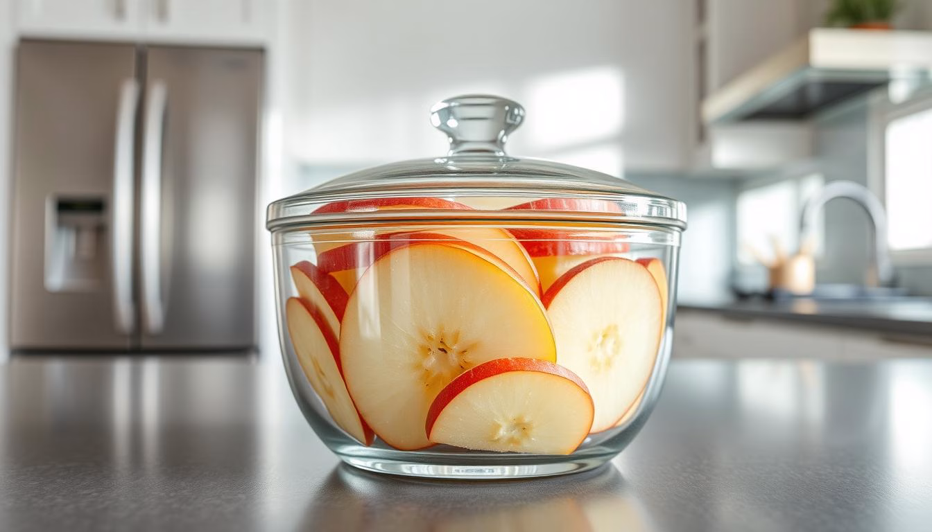 apple slices storage