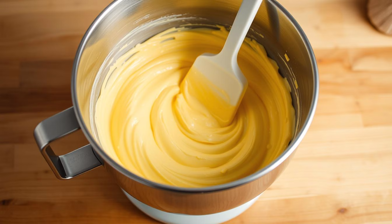 baking batter in a bowl