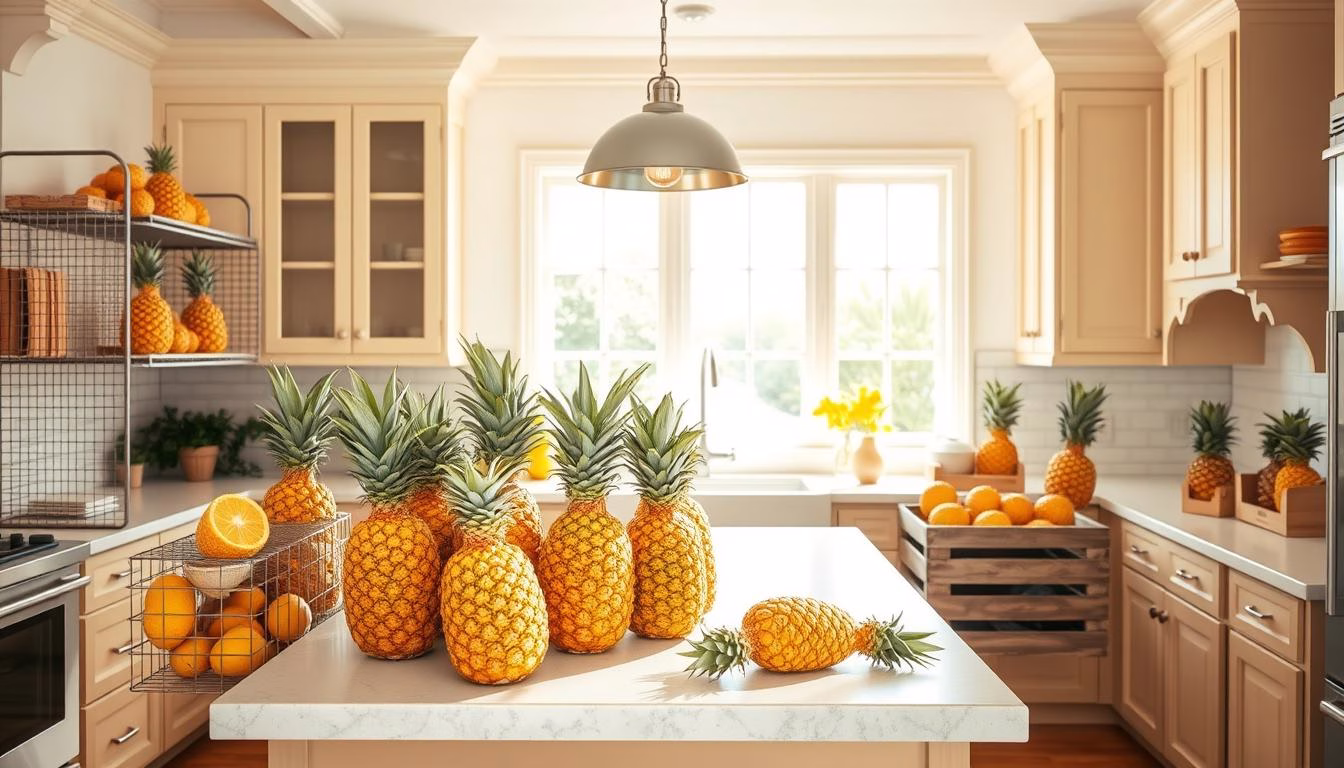 best way to store a pineapple