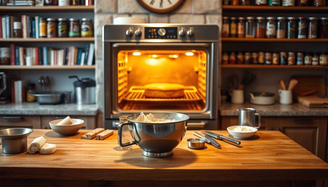 cake baking process