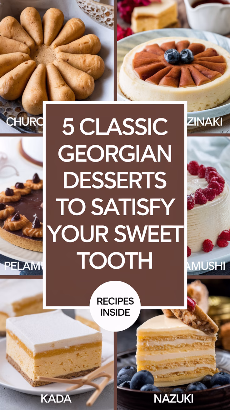 classic Georgian desserts