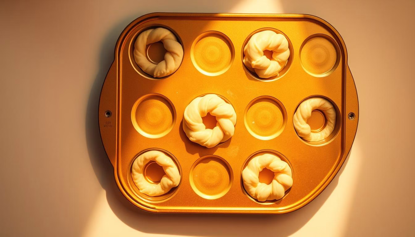 filling donut pan techniques
