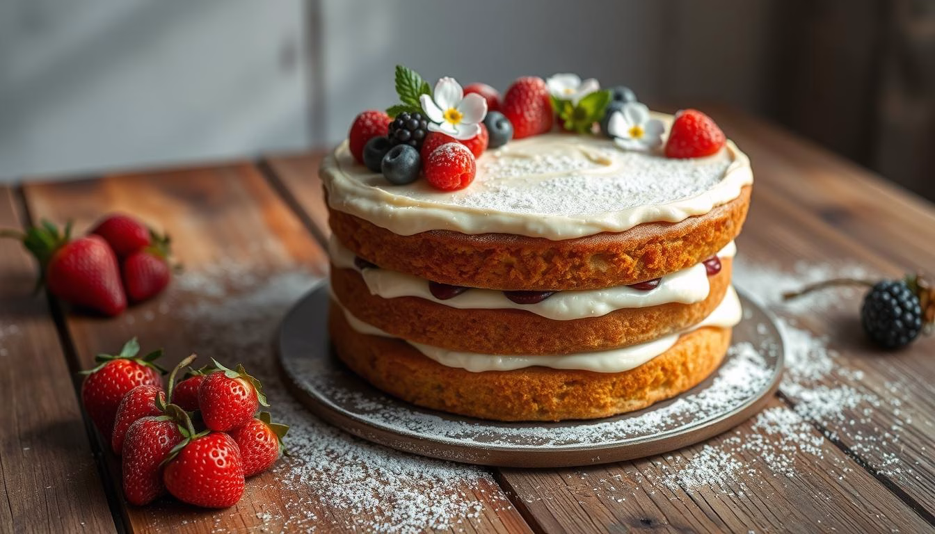 how to make a cake without oven