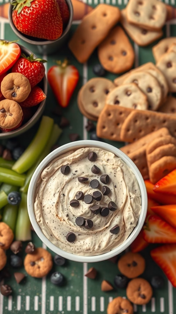 Chocolate Chip Cookie Dough Dip